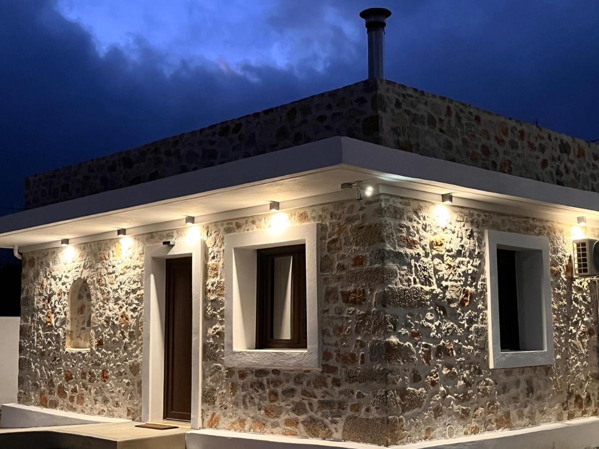Double Bee Villa With Private Pool Agios Konstantinos  エクステリア 写真