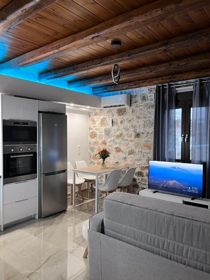 Double Bee Villa With Private Pool Agios Konstantinos  エクステリア 写真